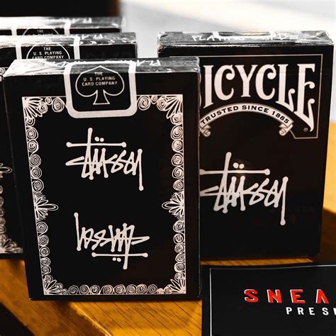 Stüssy X Bicycle Playing Card Line Shopping