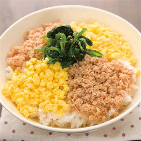 3色丼 卵