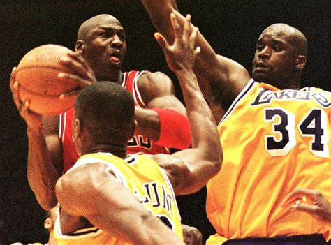 Shaquille Oneal Vs Michael Jordan Septiery