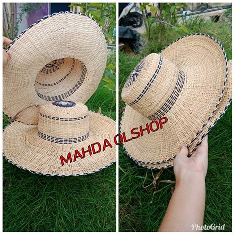 Jual Topi Rotan Khas Kalimantan Soevenir Kalimantan Oleh Oleh