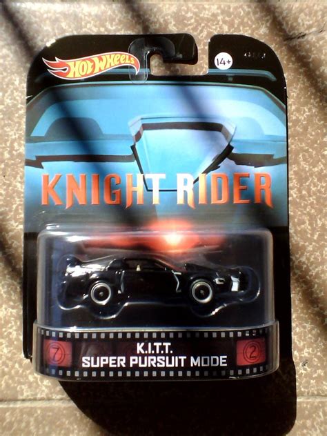 K I T T Knight Rider Super Pursuit Mode Hot Wheels Retro R Em