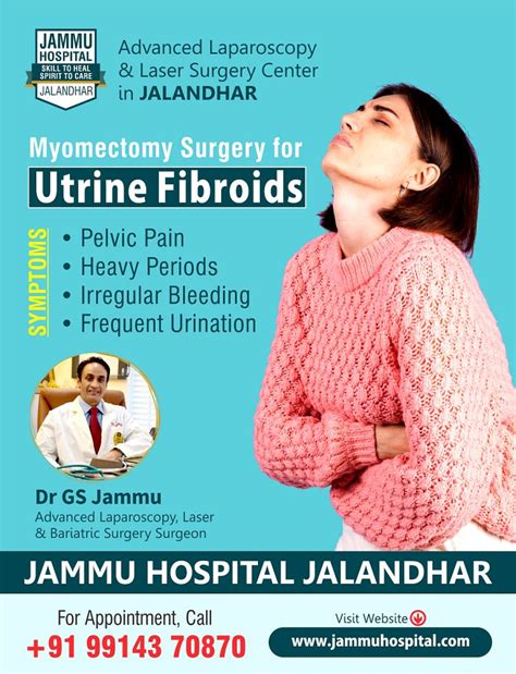 Myomectomy Uterus Fibroid Removal Jammu Hospital