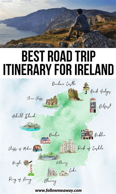 The Perfect Ireland Road Trip Itinerary You Should Steal Follow Me Away