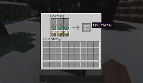 Craftable End Portal Mod for Minecraft 1.7.2 and 1.6.4 | MineCraftings