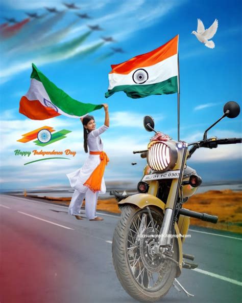 Independence Day 15 August Photo Editing CB Background KREditings