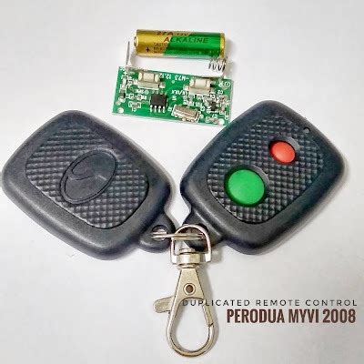 Perodua Myvi Kancil Kelisa Kenari Viva Alarm Remote Control Duplicator