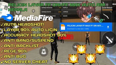 Script Pelicin Layar Ffori Ffmax Config Auto Headshot