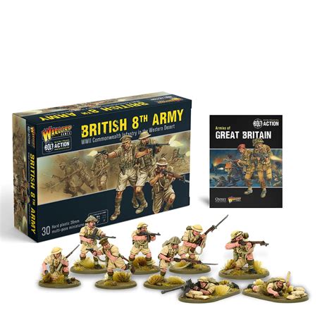 Buy Wargames Delivered Bolt Action Miniatures British 8th Army