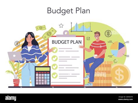 Budgeting Concept Idea Of Financial Planning And Well Being Currency