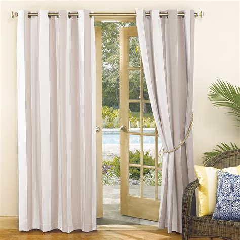 Breakwater Bay Neubauer Cabana Stripe Indooroutdoor Uv Protectant Curtain Panel And Reviews Wayfair