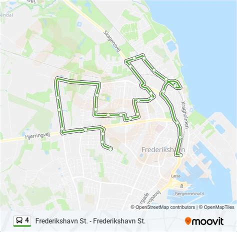 4 Route Schedules Stops Maps Suensonsvej Øst Frederikshavn