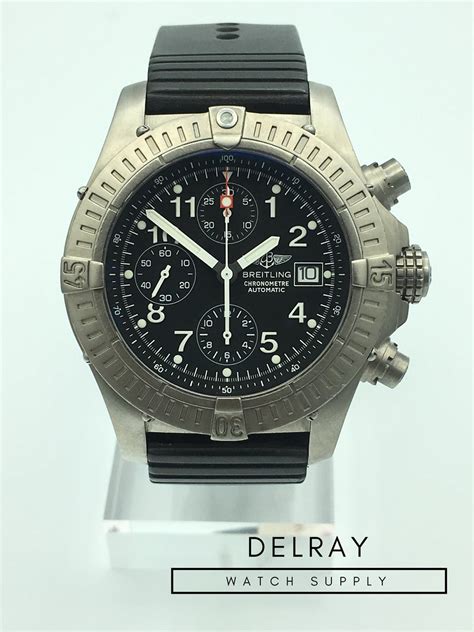 Breitling Avenger Chronograph Titanium - DelrayWatch.com