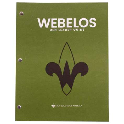 Webelos Den Leader Guide 2022
