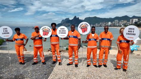 Comlurb Promove Campanha De Conscientização No Piscinão De Ramos E