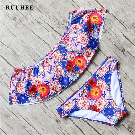 Ruuhee Sexy Bikini Women Swimsuit Brazilian Bathing Suit Push Up