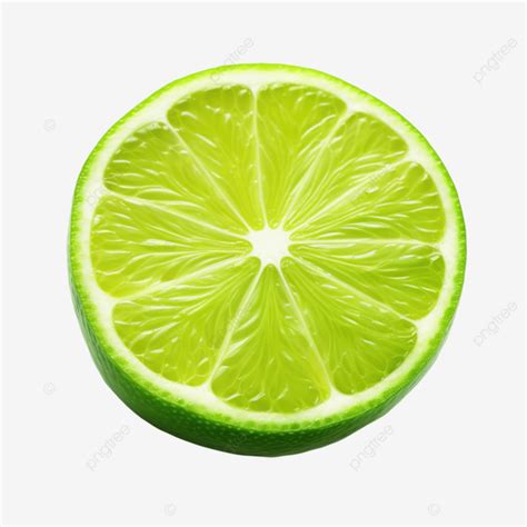 Lime Fruit Slice Lemon Fruit Citrus Png Transparent Image And