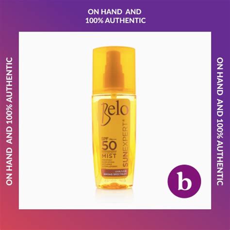 Belo SunExpert Transparent Mist SPF50 100ml Shopee Philippines