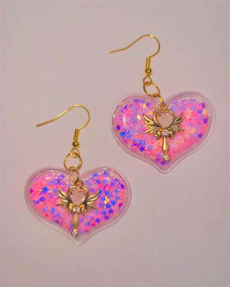 Sailor Moon Chibiusa Inspired Earrings Etsy