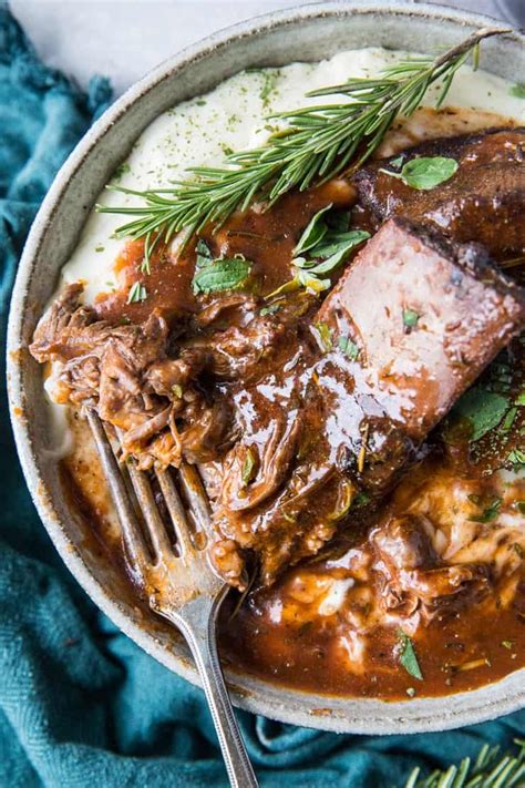 Instant Pot Red Wine Braised Short Ribs The Roasted Root