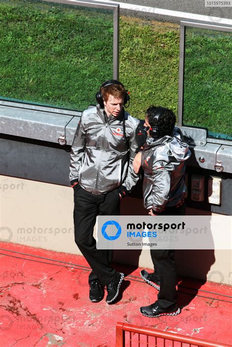 Oliver Turvey GBR McLaren Test Driver Formula One Testing Mugello