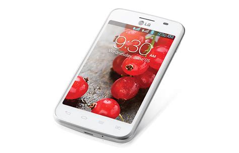 Dual Sim Lg Optimus L Ii Spotted On Lg India Website For Rs