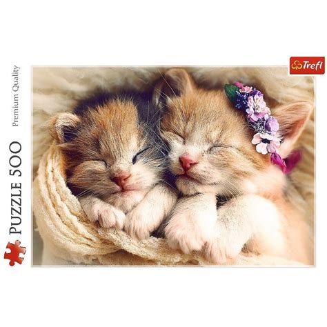 Trefl Puzzle Schlafende Katzen 500 Teile Kaufen Spielwaren