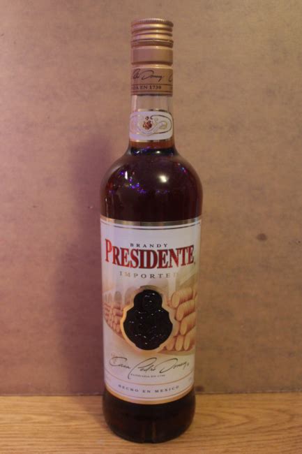 Presidente Brandy 750ml Honest Booze Reviews