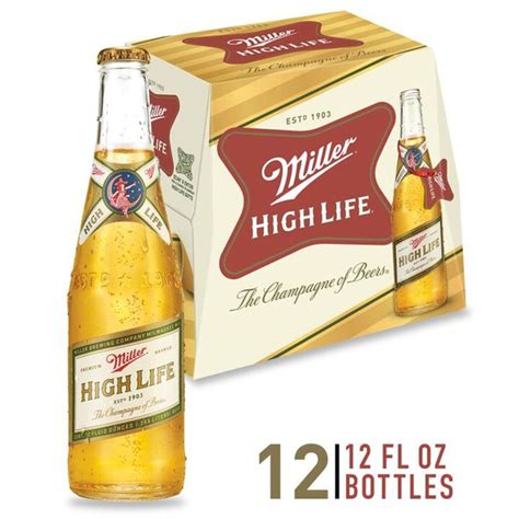 Miller High Life American Lager Beer 12 Fl Oz Delivery Or Pickup Near