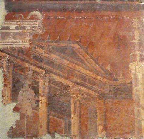 Herculaneum Augusteum Roman Wall Painting From The Hercula Flickr