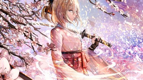 Cherry Blossom Anime Wallpapers - Wallpaper Cave