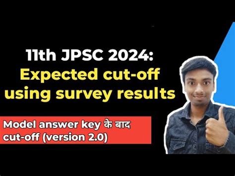 Th Jpsc Expected Cut Off According To Survey Jpsc Cut Off