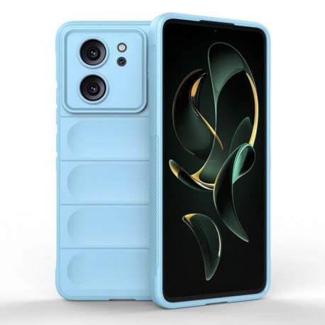 Coque Xiaomi T Et Pro Gel Ondul E Bleue Ciel Design Moderne