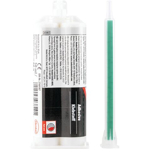 Teroson Two Part Adhesive Fast Bonding Time Cartridge 50ml 2768187