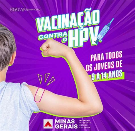 Vacinação contra o HPV Prefeitura Municipal de Conquista MG