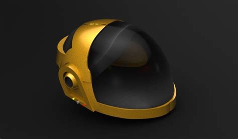 Daft Punk Helmet Free 3d Model Cgtrader