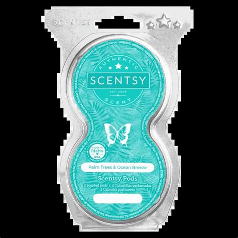 Palm Trees And Ocean Breeze Scentsy Pod Twin Pack Scentsy Online Store