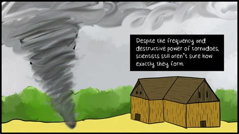 Cartoon New Insights Into The Formation Of Tornadoes Geospace Agu