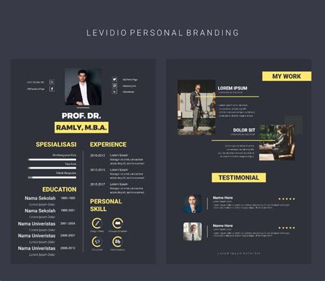 Levidio Personal Branding Rona Presentasi