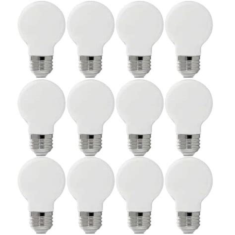 Feit Electric 60 Watt Equivalent G165 Dimmable Filament Cec 90 Cri White Glass Globe E26 Led