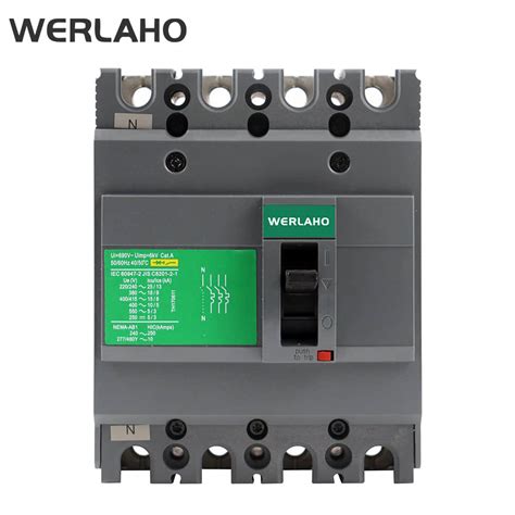 W M Series Moulded Case Circuit Breaker Mccb Moulded Case Circuit