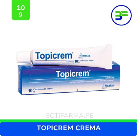 Topicrem Crema Tubo 10 G Botifarma Sjl