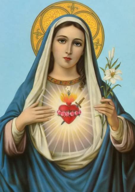 Immaculate Heart Of Mary Painting At Explore