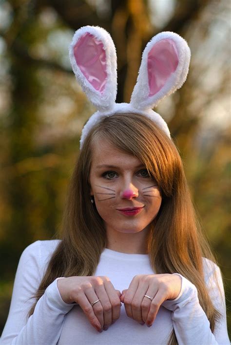 Happy Easter Everyone Bunny Halloween Makeup Cute Halloween Makeup