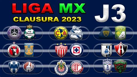 Fechas Horarios Y Canales Para La Jornada De La Liga Mx Clausura