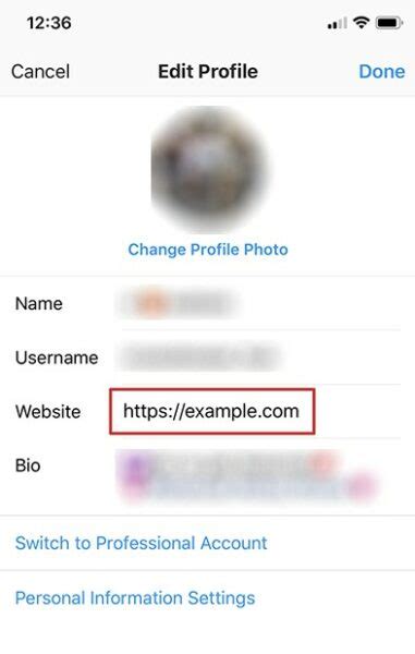 Cara Membuat Link Di Instagram Bio Cara Menambahkan Link Di Bio