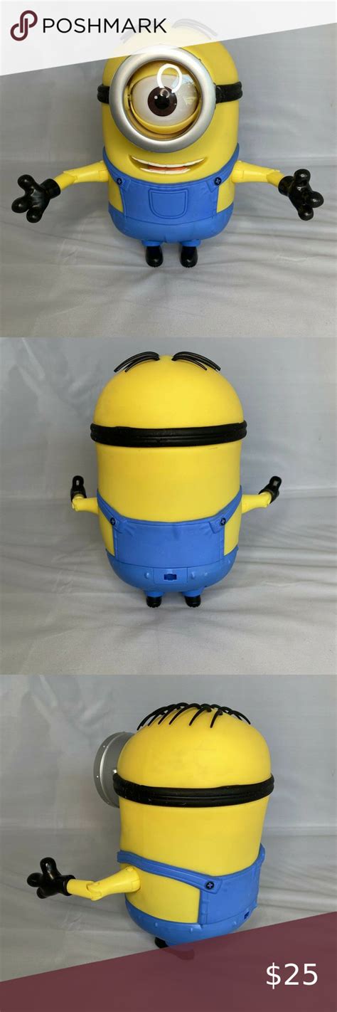 Thinkway Toys Despicable Me Minion STUART - Squeezable, Talking