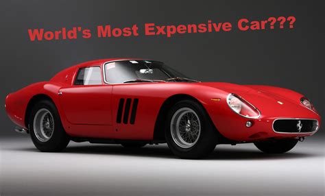 Most Expensive Car In The World