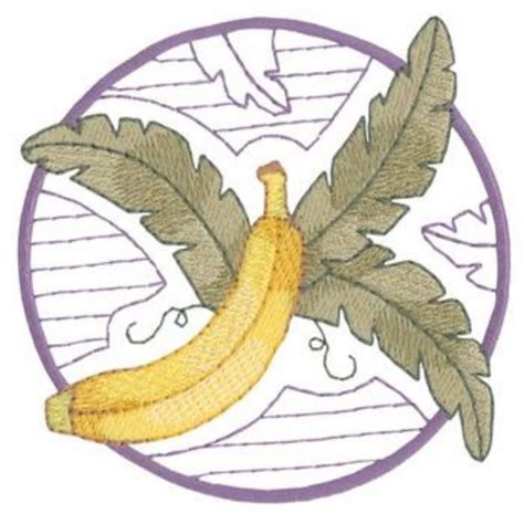 Banana Machine Embroidery Design Embroidery Library At