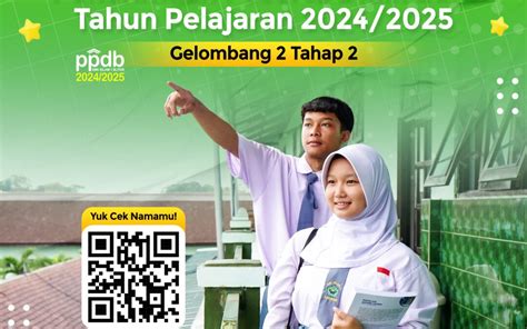 PENGUMUMAN PPDB GELOMBANG 2 TAHAP 2 TAHUN PELAJARAN 2024 2025 SMK