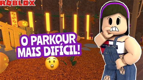 Joguei O Parkour Mais DifÍcil Do Roblox 😱 Youtube